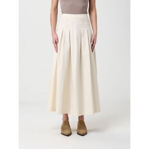 Pt01 Skirt Woman Yellow Cream